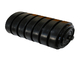 89-219mm Diameter Impact Idler Roller Carbon Steel Material For Belt Conveyor