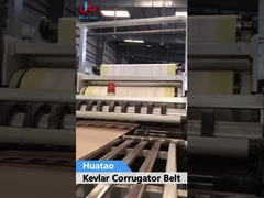 حزام المموج 8 مم / 9 مم مع حافة Inwoven Aramid Kevlar لـ Corrugator