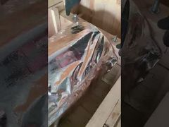 بكرة قرص كورونا بسطح مطاط صناعي أسود من نوع EPDM بهيكل أسطواني أحادي الطبقة