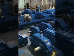 علب التروس ذات الأسنان الصلبة ZSY500 لقواطع المطاط