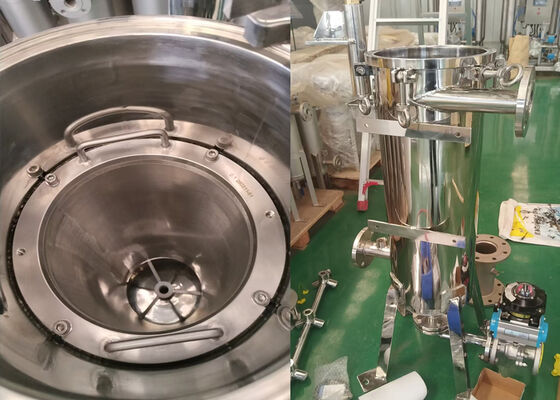 Chemical Solution Explosion-Proof Internal Scraper Self-Cleaning Filter Housing