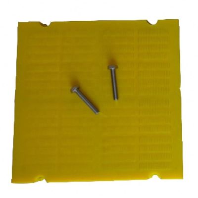 305mmx305mm Polyurethane Screen Panel with 0.125mm Aperture for Sand Dewatering