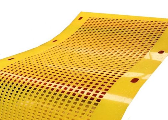3mm Aperture High Wear Resistance Polyurethane Flip Flop Screen with Customizable Hole Type