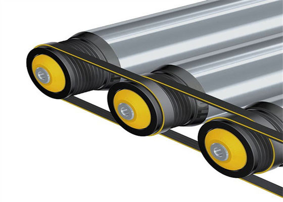 Galvanized Steel Conveyor Idler Roller Low Noise Multi Labyrinth Seal For Mining