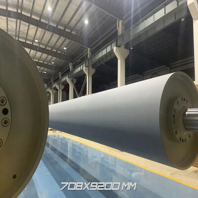 Rubber Coated Corona Roller with 220,000V Voltage Resistance and 4mm Rubber Thickness for BOPP BOPET Film Production