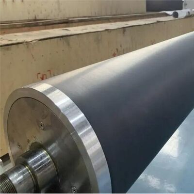 Smooth Surface Synthetic Rubber Roller for Plastic Film Industry with Maximum Speed 1600m/min and 13000mm Face Length