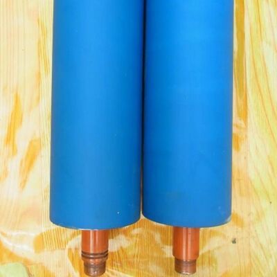 Long Life Span Rubber Roller with 3000m/min Speed and 13000mm Maximum Face Length for Packing and Printing Industry