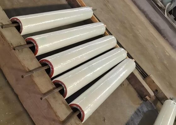 BOPP Film MDO Nip Roller Silicon Rubber Coated 70-80 Shore A