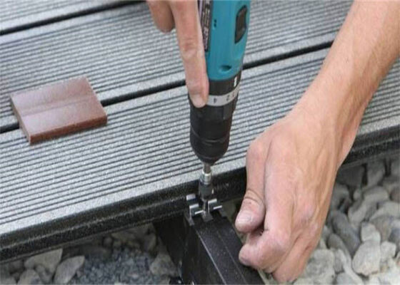 Exterior Wood Composite Decking Waterproof Co Extruded WPC Deck Board