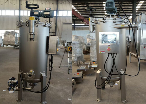 Stainless Steel 304 Self Cleaning Filter Machine With Brush Type
