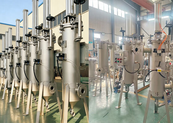 Automatic Pneumatic Scraper Type Self-Cleaning Filter for Chemical Industry