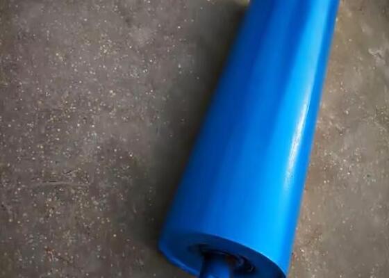 Mining Conveyor Return Roller Rubber Disc Heavy Duty Industrial Conveyor Use