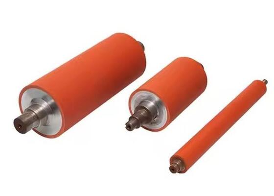 Wear Resistant Rubber Disc Return Idler with Solid Steel Shaft