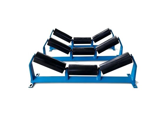Wear Resistant Rubber Disc Return Idler with Solid Steel Shaft