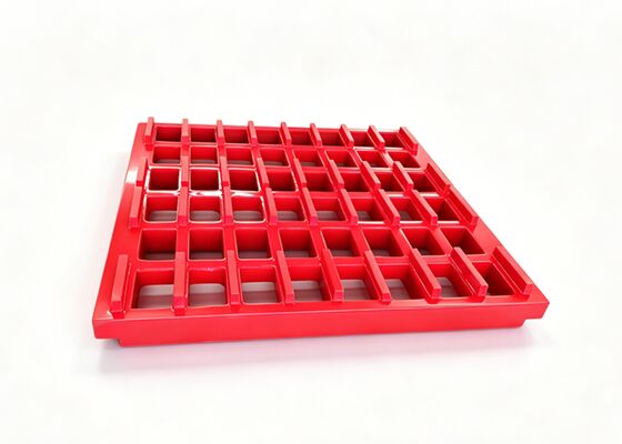 Polyurethane Sieve for Industrial Dewatering and Sizing in Tunnelling Projects