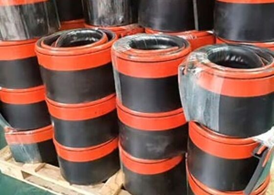 Conveyor PU Skirting Strip Beveled Edge Wear Resistant Aggregate Conveyor Sealing