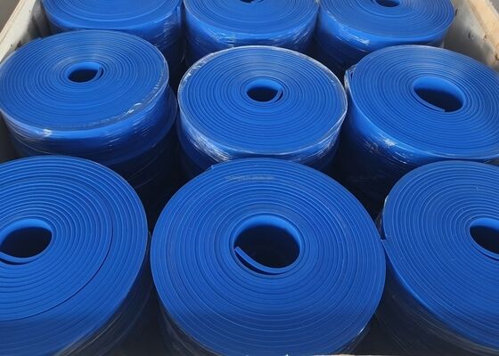 Urethane Conveyor Belt Skirting 35 Degree Bevel Edge Iron Ore Conveyor Sealing