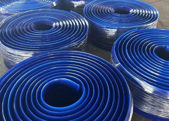 PU Conveyor Skirting Board High Abrasion Resistance Dust Control Aggregate Conveyor Use