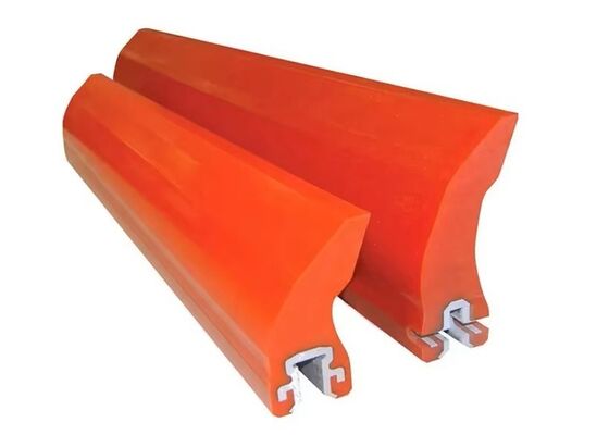 PU Conveyor Belt Scraper Black Flexible Blade Mining Conveyor Cleaning Equipment