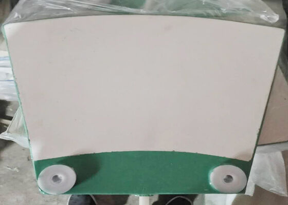 Microporous Ceramic Filter Plate White Corundum Material High Precision Solid Liquid Use