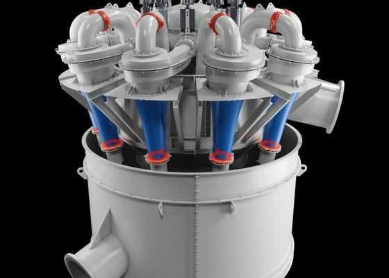Mining Hydrocyclone Separator 150mm Polyurethane Cyclone For Wet Classification Process