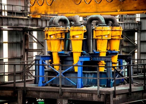 Heat Resistant PU Lined Hydrocyclone For Industrial Mining And Chemical Processing