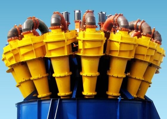 Thick Wall Plastic Hydrocyclone Wear Resistant For Long Term Mining Using