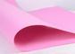 8mm Thickness Polyester Felt Fabric Pink Color , Anti UV Felt Conveyor Belt