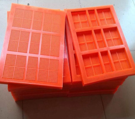 Polyurethane Screen Panel with High Tensile Strength and 0.125mm Aperture for Sand Dewatering