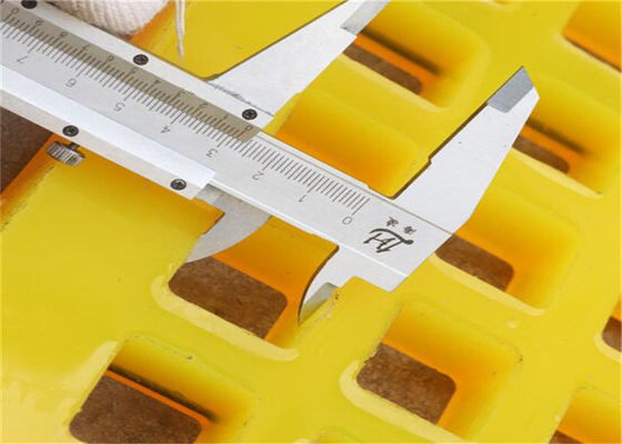 Various Panel Sizes Modular Polyurethane Screen Mesh with Embedded Steel Frame for Coal Washing