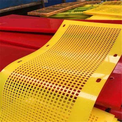 Durable Polyurethane Screen Panel with 0.075mm Opening and Three Hook Types for Mining Screening