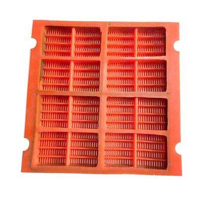 Polyurethane Dewatering Screen with 0.1mm Slot Opening and Steel Frame Reinforced for High Wear Resistance in Mining Screening Equipment