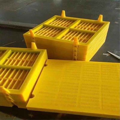 Steel Frame Polyurethane Screen Panel with 0.1mm Slot Opening and 305x305mm Size for Mining Dewatering