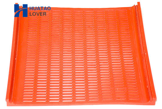 Orange High Frequency Polyurethane Screen Mesh with Fine Opening for Long Service Life in Vibrating Screens