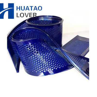 High Yellow Quality Polyurethane Flip Flow Screen Mesh with 3x10mm Aperture for Coal Washing Vibrating Screen