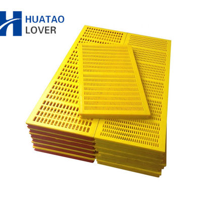 Customized Tensioned Polyurethane Screen Panel with Wear Resistance and Self-cleaning Apertures for Steel Plants