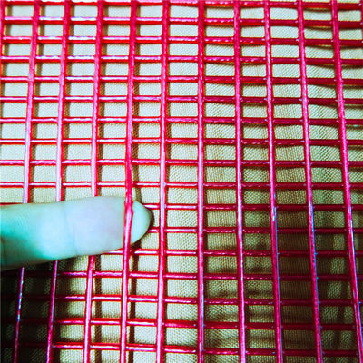 Polyurethane Coated Steel Wire Rope Tufflex Screen with 2.5mm Minimum Aperture for Sieve Aggregate