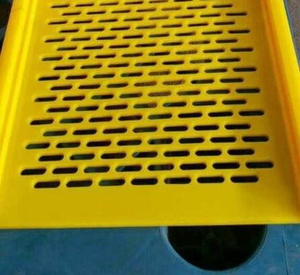 2mm Thickness Polyurethane Flip-Flop Screen Mat for Sieving Cullets with Customizable Size