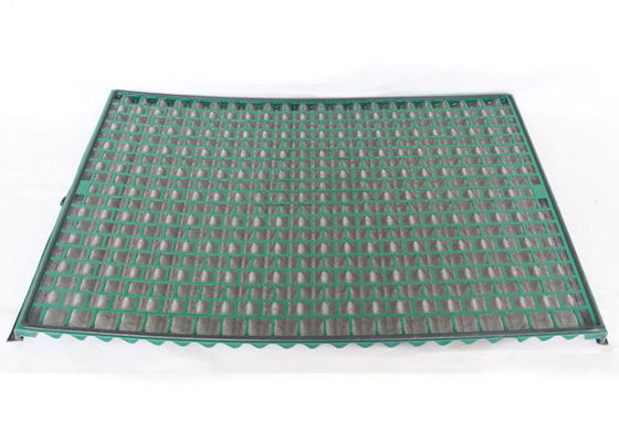 شاشة غربلة طين عالية التردد من الفولاذ المقاوم للصدأ مع مساحة فعالة كبيرة للحفر في حقول النفط