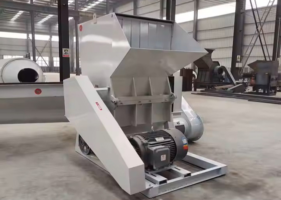 1000kg/H مادة بلاستيكية النفايات كسارة آلة لإعادة تدوير البلاستيك PVC / PE / PET