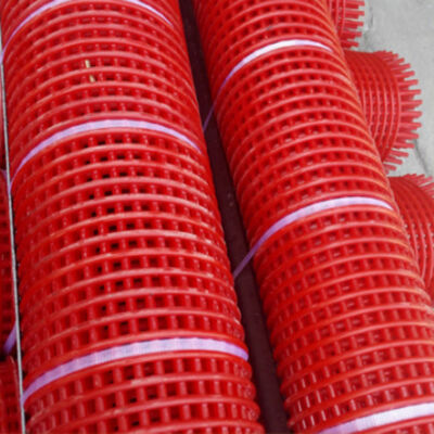 5mm Aperture Polyurethane-Coated Tufflex Screen Panel for Quarry with High Wear Resistance