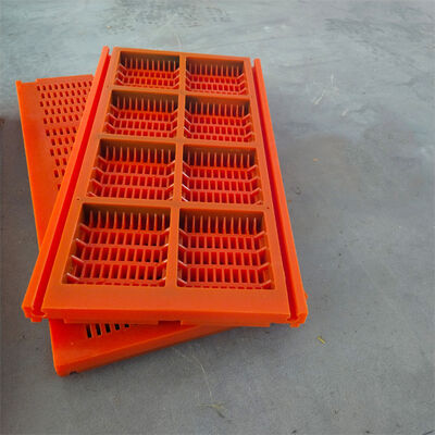 الشاشة الصناعية المتذبذبة الخطيّة آلة جرد البوليوريثان الجديدة لإزالة مياه الخام والجرب السائل