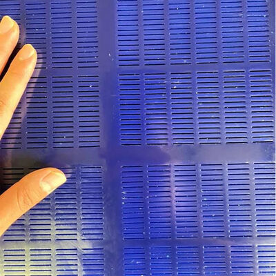 إزالة المياه الموثوقة الشبكة الشاشة البوليريثانية الخطية الاهتزاز الشفرة المعدنية الفحص