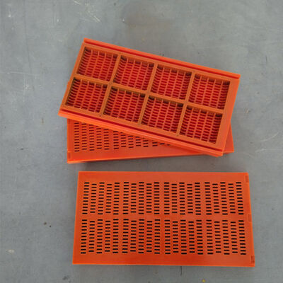 آلة تجفيف الرمال الخطية لوحة الشاشة البوليوريثانية لوحة تجفيف المياه المزج الشاشة الاهتزازية