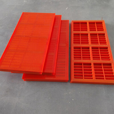 Mining Machine Parts WS85 PU Tension Screen Mesh Corrosion / Oil Resistant