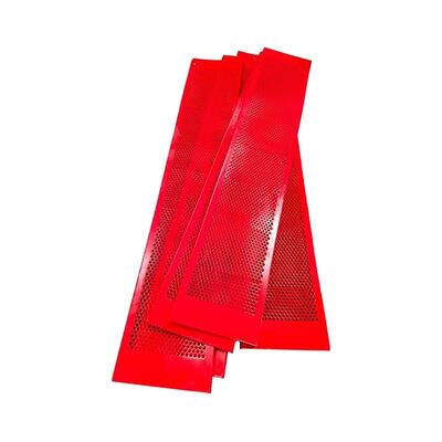 شبكة شاشة البوليوريثين مع فتحة 8 ملم وعرض 300 ملم لمعالجة خام رطب فعالة