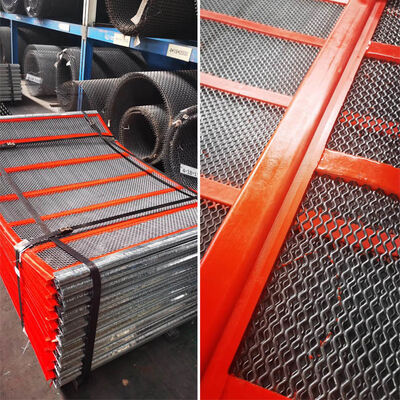 سلك متعرج متعدد التموجات التنظيف الذاتي للأسود الاهتزاز محجر التعدين