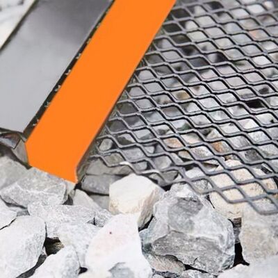 شاشة قيثارة ذاتية التنظيف من الفولاذ المقاوم للصدأ بفتحة 4 مم - 25 مم وحجم فتحة قابل للتعديل لفحص الرمل الجاف