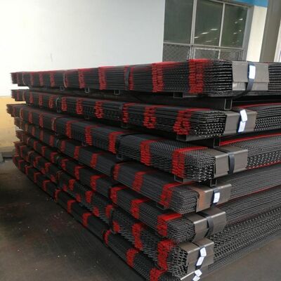 شاشة تنظيف ذاتي بفتحة موجية مع فولاذ 65MN وفتحة 4 مم - 15 مم لمعالجة الركام