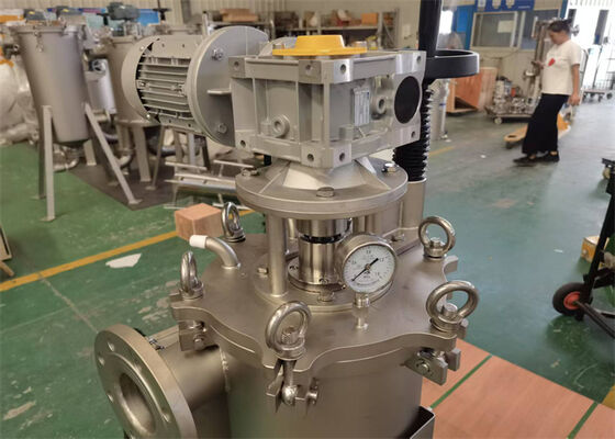 غطاء المرشح الداخلي المزلق الذاتي للتنظيف لترشيح سائل البيض